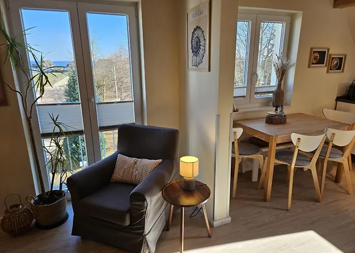 Kuestenglueck 3 Modernes Maisonette-apartment Mit Meerblick & Kickerspass - 200m Zum & Baecker Апартаменты *