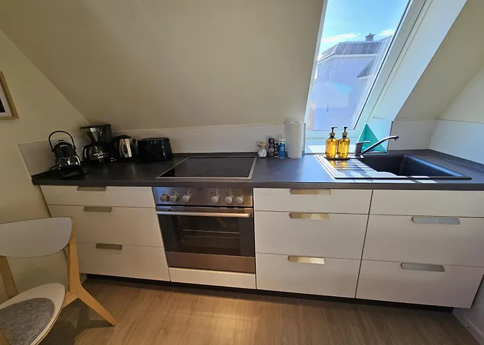 Kuestenglueck 3 Modernes Maisonette-apartment Mit Meerblick & Kickerspass - 200m Zum & Baecker Даме