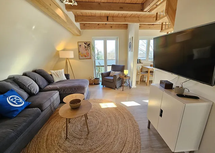 Апартаменты Kuestenglueck 3 Modernes Maisonette-apartment Mit Meerblick & Kickerspass - 200m Zum & Baecker *