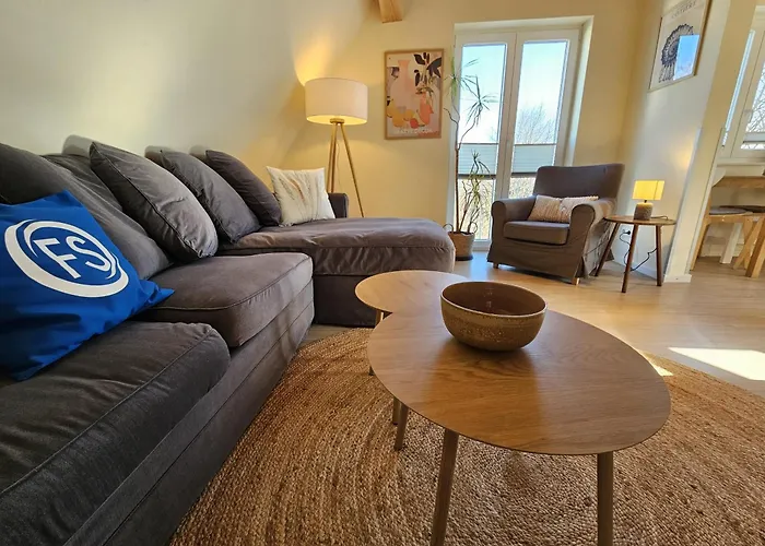 Kuestenglueck 3 Modernes Maisonette-apartment Mit Meerblick & Kickerspass - 200m Zum & Baecker