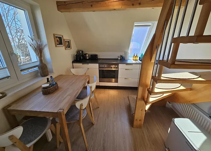 Апартаменты Kuestenglueck 3 Modernes Maisonette-apartment Mit Meerblick & Kickerspass - 200m Zum & Baecker Даме