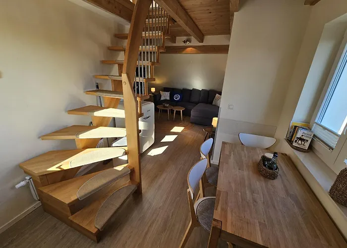 Kuestenglueck 3 Modernes Maisonette-apartment Mit Meerblick & Kickerspass - 200m Zum & Baecker * Даме